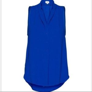 ✨Aritzia Wilfred ‘Freja’ | Crepe Sleeveless Draped V-Neck Blouse Tank | …